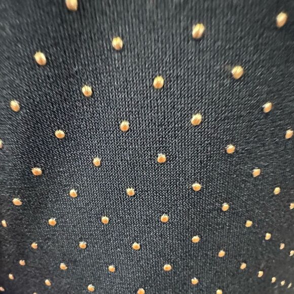 Nine West black and gold studded wide leg flowy palazzo pants size 3X NWT - Picture 4 of 9